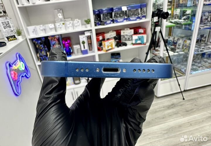 Телефон iPhone 13 128gb синий