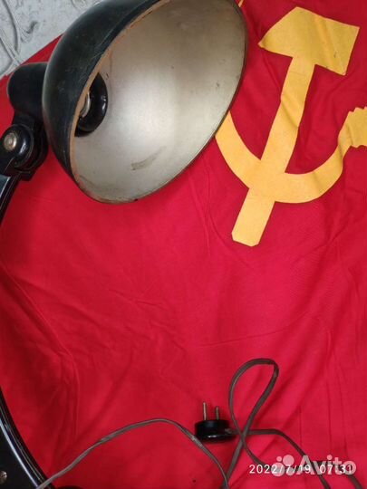 Лампа Следователя нквд сталинская Черная СССР 30-г