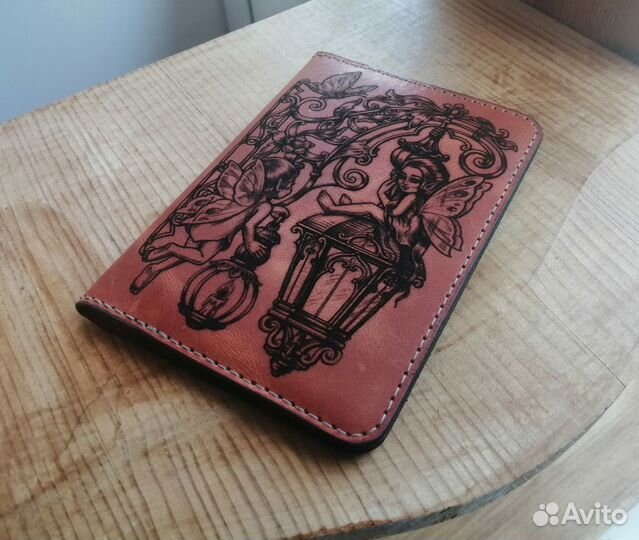 Обложка для паспорта натуральная кожа