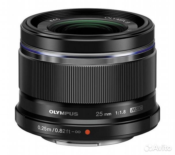 Объектив Olympus M.Zuiko Digital 25mm f/1.8, черны