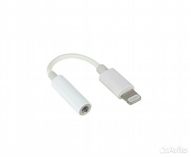 Переходник/адаптер Apple Lightning (M) - mini jack