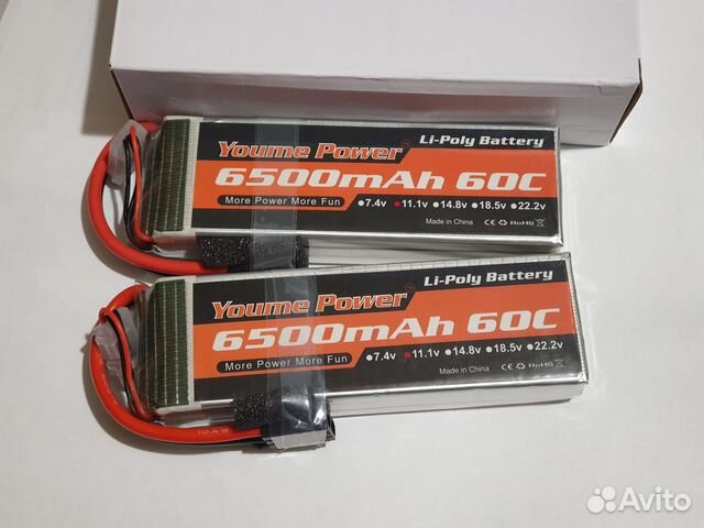 Lipo аккумуляторы Youme 3S 6500mah купить в Санкт-Петербурге | Хобби и ...