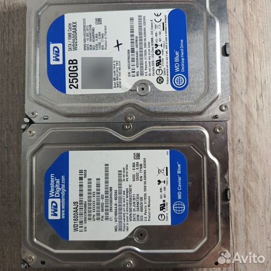 Жесткий диск Wd 250Gb 3,5