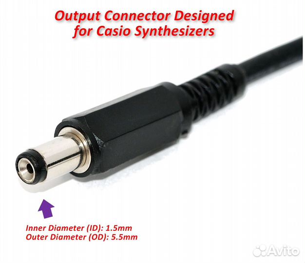 Блок питания синтезатора Casio AD-5