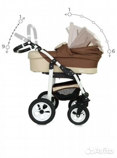 Коляска 2 в 1