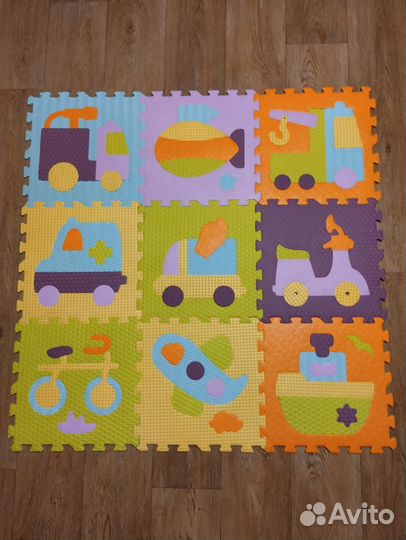 Детский коврик пазл