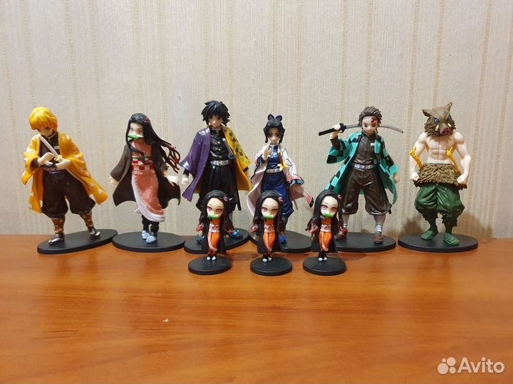 Фигурки клинок рассекающий демонов