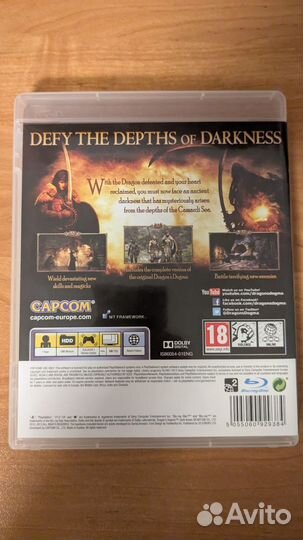 Dragon's Dogma Dark Arisen, PS3, англ