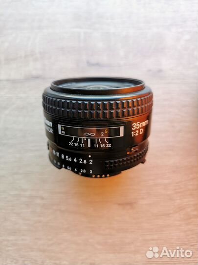 Объектив nikkor 35 2.0D