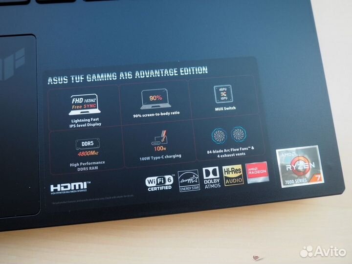 Игровой ноутбук Asus TuF i5 RTX3070