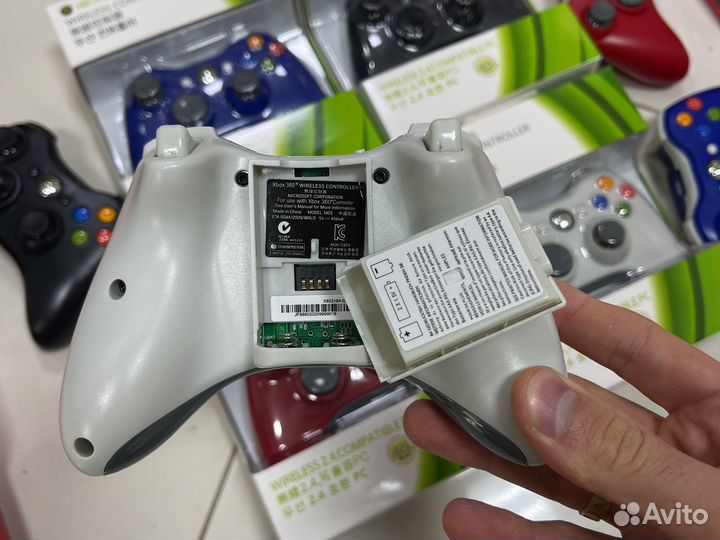 Геймпады Xbox 360 новые беспроводные и провод