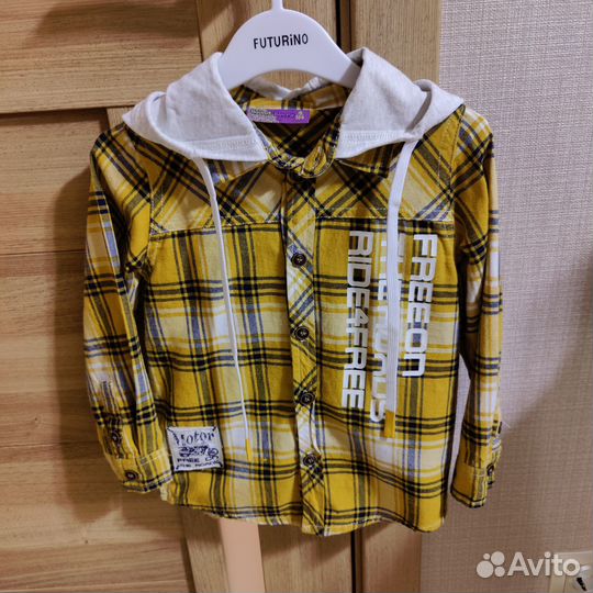 Рубашка для мальчика на 104