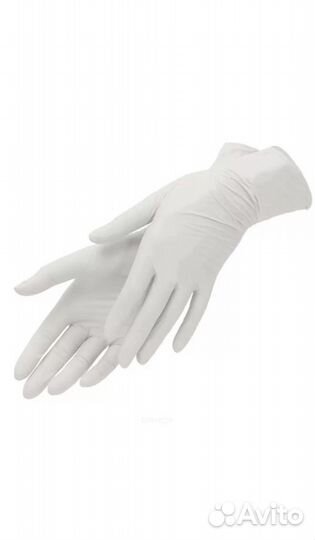 Перчатки медицинские латексные