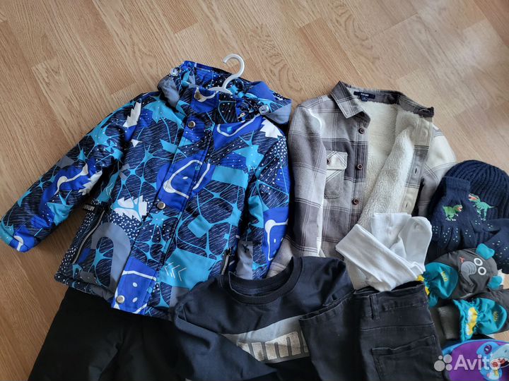 Детская одежда и обувь пакетом