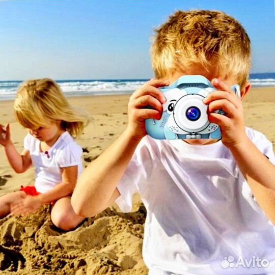 Детский цифровой фотоаппарат Fun Бульдог+