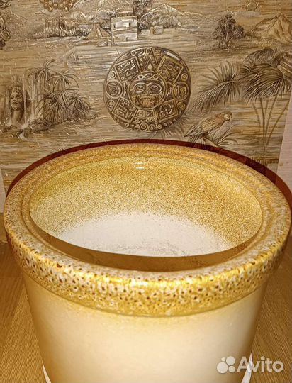 Горшок керамический большой