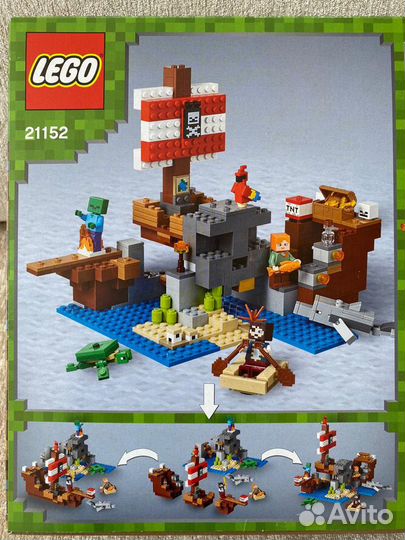 Minecraft 21152 Приключения на пиратском корабле