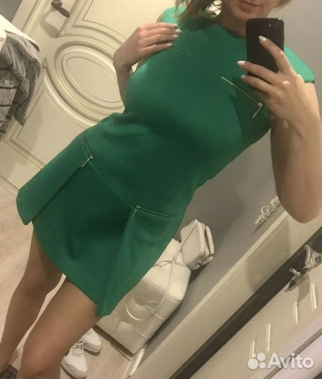 Платье bovona,love republic,H&M,тёплое zolla M