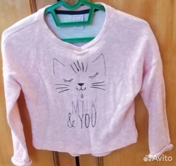 Одежда на девочку 3-4 года (Кофта,платье)