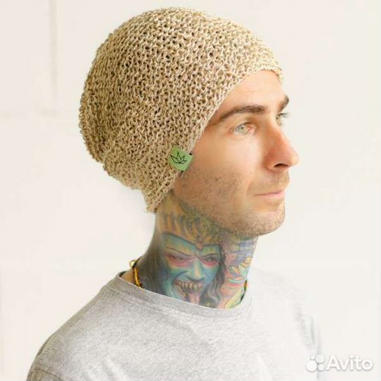 Шапка из конопли (много цветов )