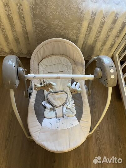 Детские электронные качели