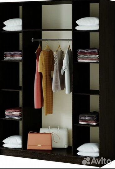 Шкаф Фиеста 4х дверный распашной