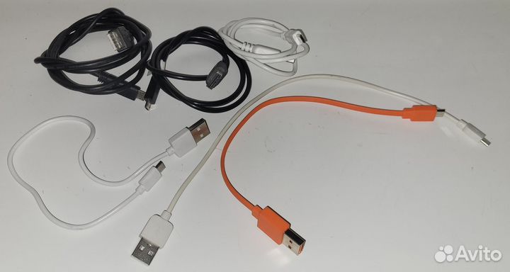 Кабель USB-B - USB-A разной длины для зарядки