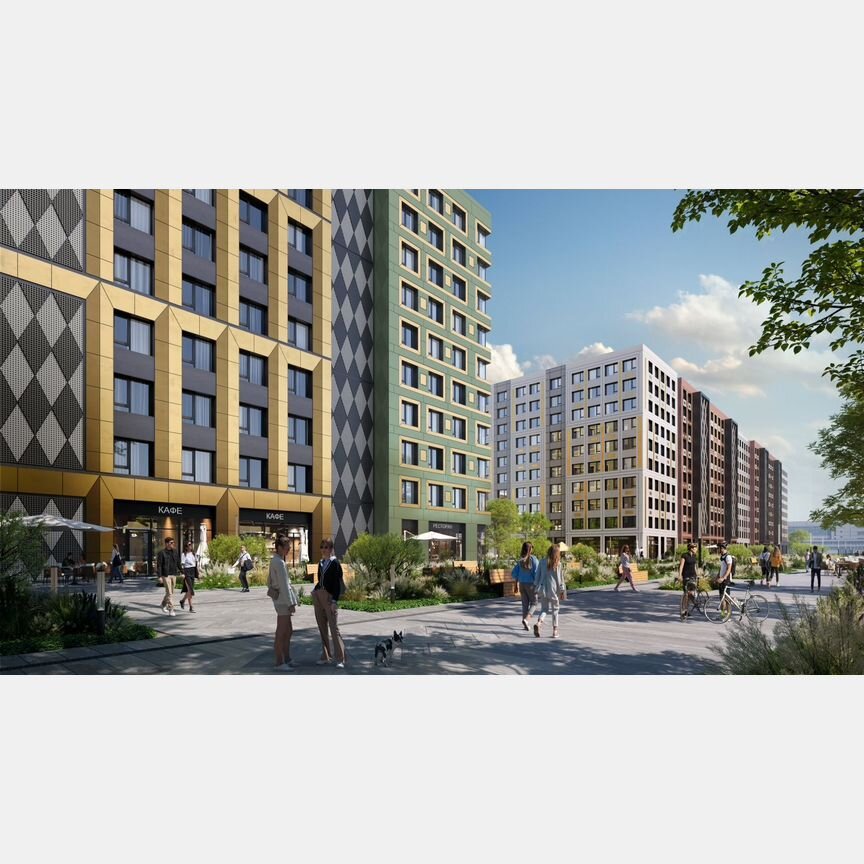 1-к. квартира, 35,7 м², 8/10 эт.