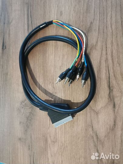 Провод Scart - 6 rca