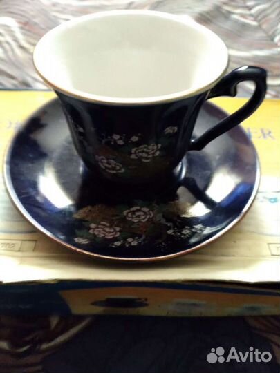 Чашка с блюдцем набор
