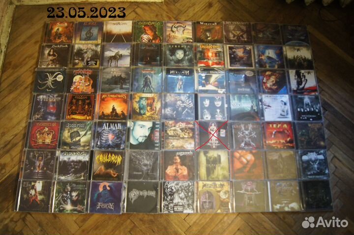 CD диски metal, rock, русский рок Часть 1