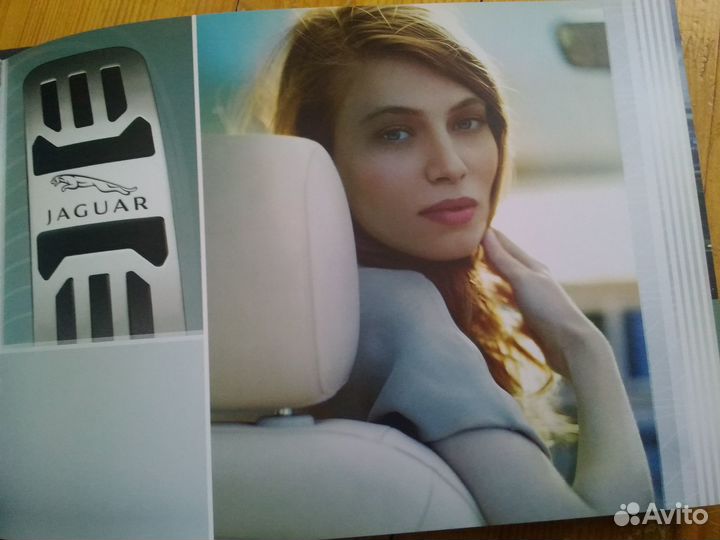 Оригинальная мини-брошюра Jaguar XF (2008)