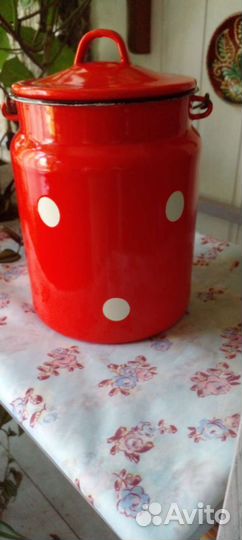 Бидончик эмалированный