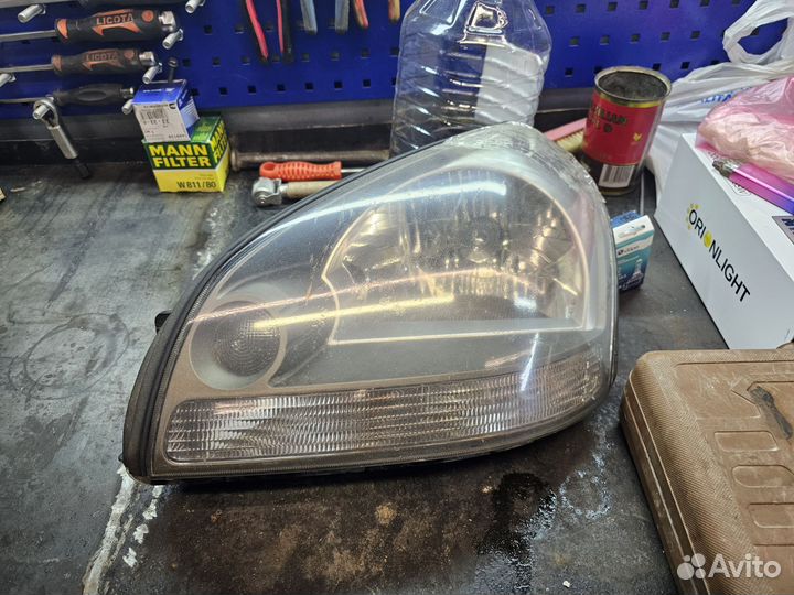 Фары на hyundai tucson 1