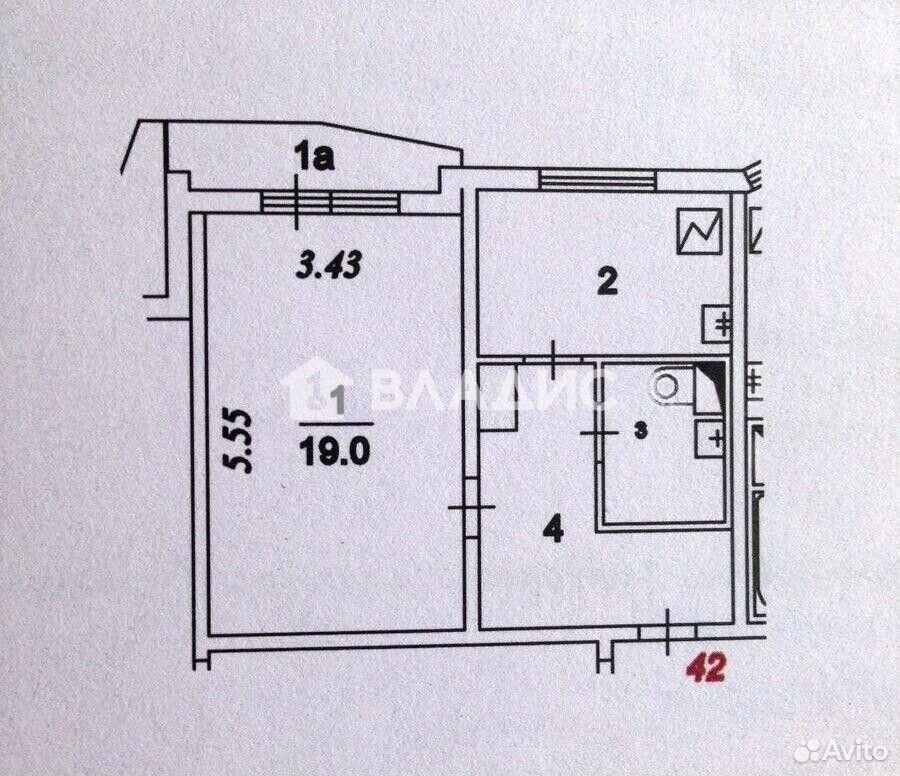 1-к. квартира, 36,7 м², 7/17 эт., Москва