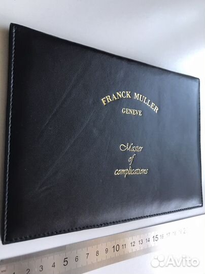 Обложка папка инструкция Franck Muller