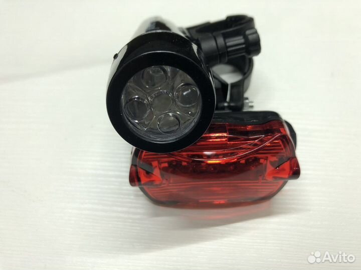 Велофонарь комплект передний + задний