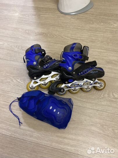 Детские ролики и защита