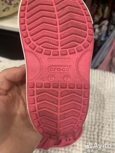 Сандалии crocs детские