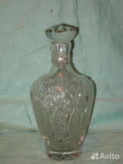Графин. Хрусталь. СССР