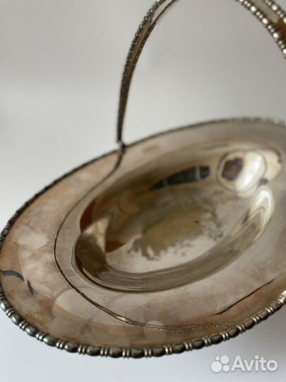 Блюдо винтажное из Европы 30,5х21,8 арт. А118