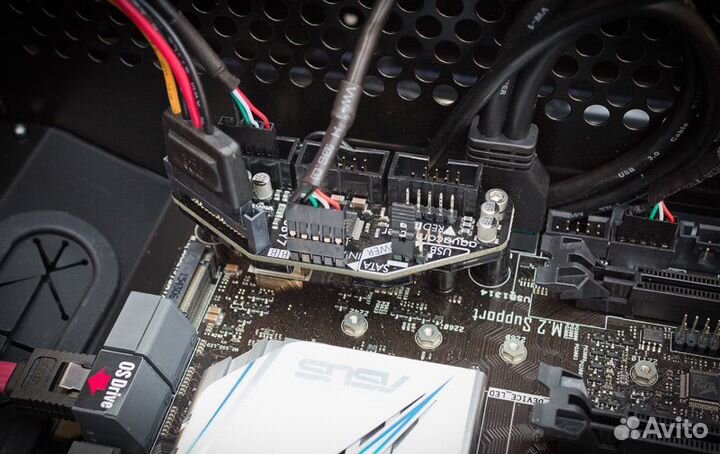 53230 Aquacomputer hubby 7 internal USB 2.0 Hub