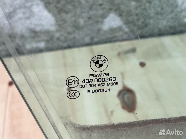 Стекло двери передней правой BMW X5 F15 2015