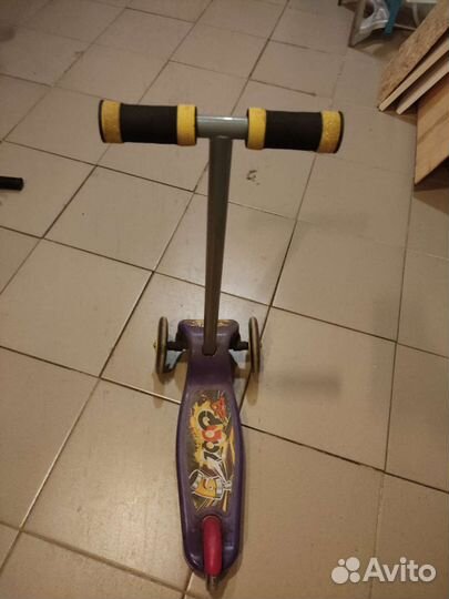 Самокат детский трехколесный