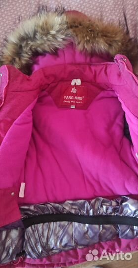 Зимний костюм для девочки