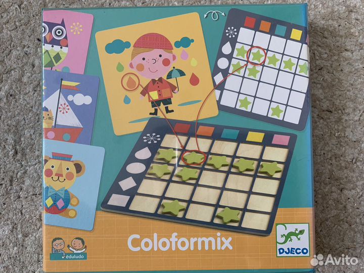 Настольная игра Djeco Колоформикс
