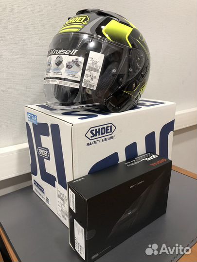 Шлем Shoei J-Cruise 2 (XL) + Sena SRL Mesh