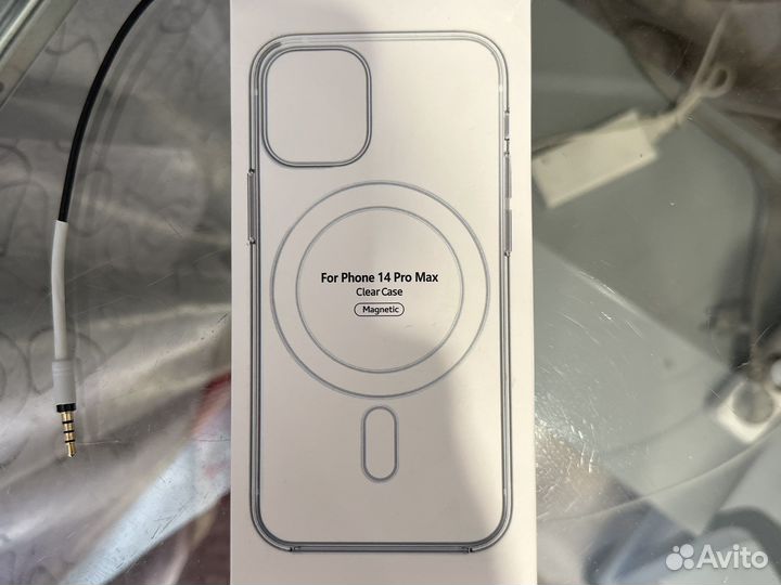Чехол на iPhone 14 pro max прозрачный