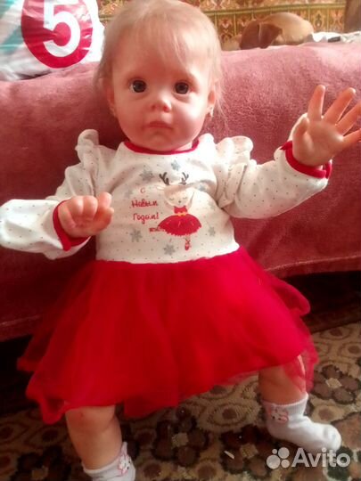 Кукла реборн мегги