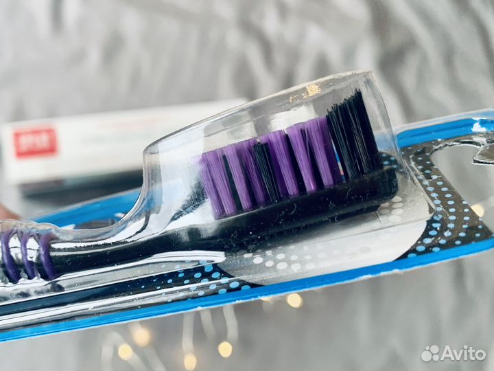 Отбеливающая зубная паста+зубная нить пакетом